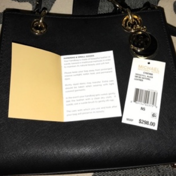 Cynthia Leather Satchel Michael Kors - Picture 7 of 9